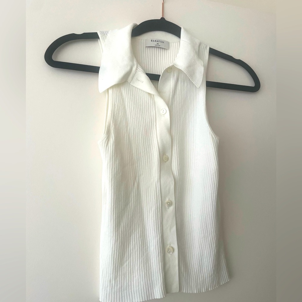 White Aritzia Button Down Size 2 - Picture 1 of 1